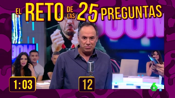 'Los Lobos' y Juanra Bonet se enfrentan al divertido reto de las 25 preguntas de Zapeando: ¿habrán conseguido el pleno?