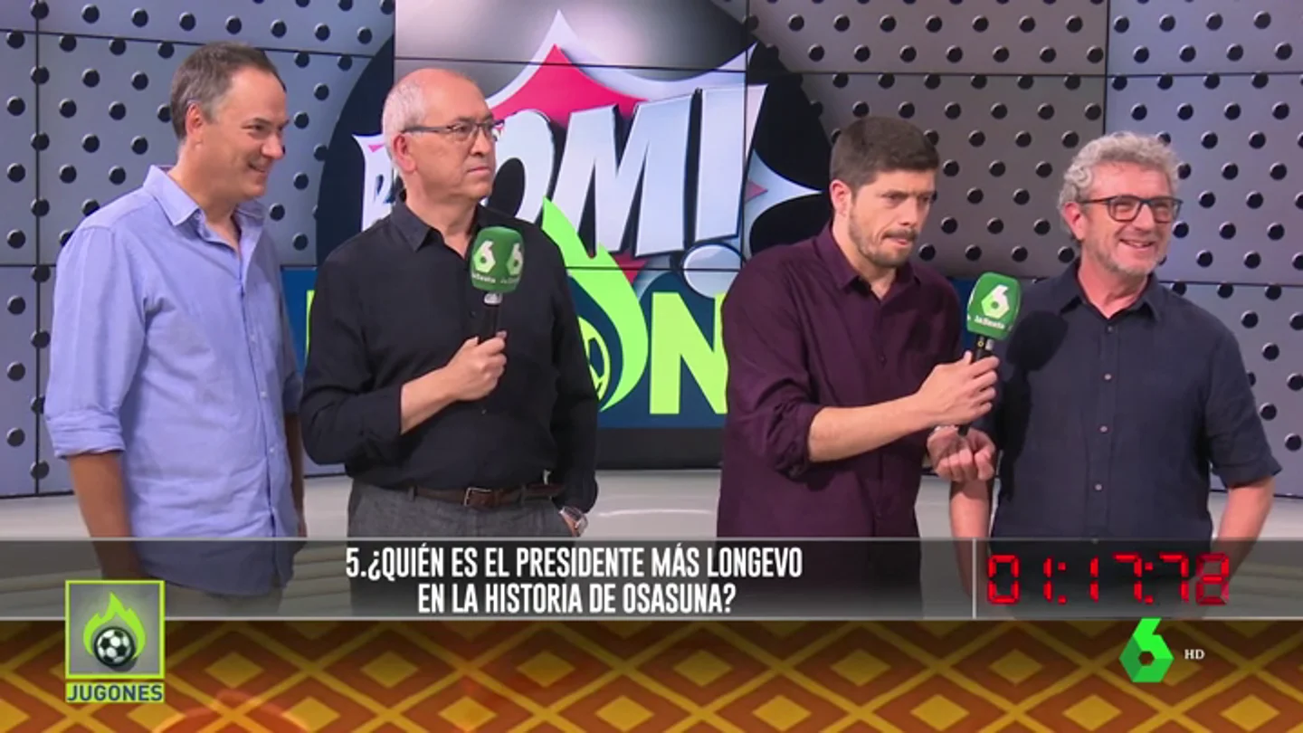 'Los Lobos' en 'Jugones': ¿cuánto saben de deporte los ganadores del mayor premio de la historia de la televisión? 'Los Lobos' en 'Jugones': ¿cuánto saben de deporte los ganadores del mayor premio de la historia de la televisión?