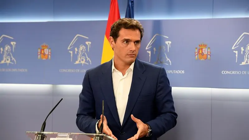 El presidente de Ciudadanos, Albert Rivera El presidente de Ciudadanos, Albert Rivera