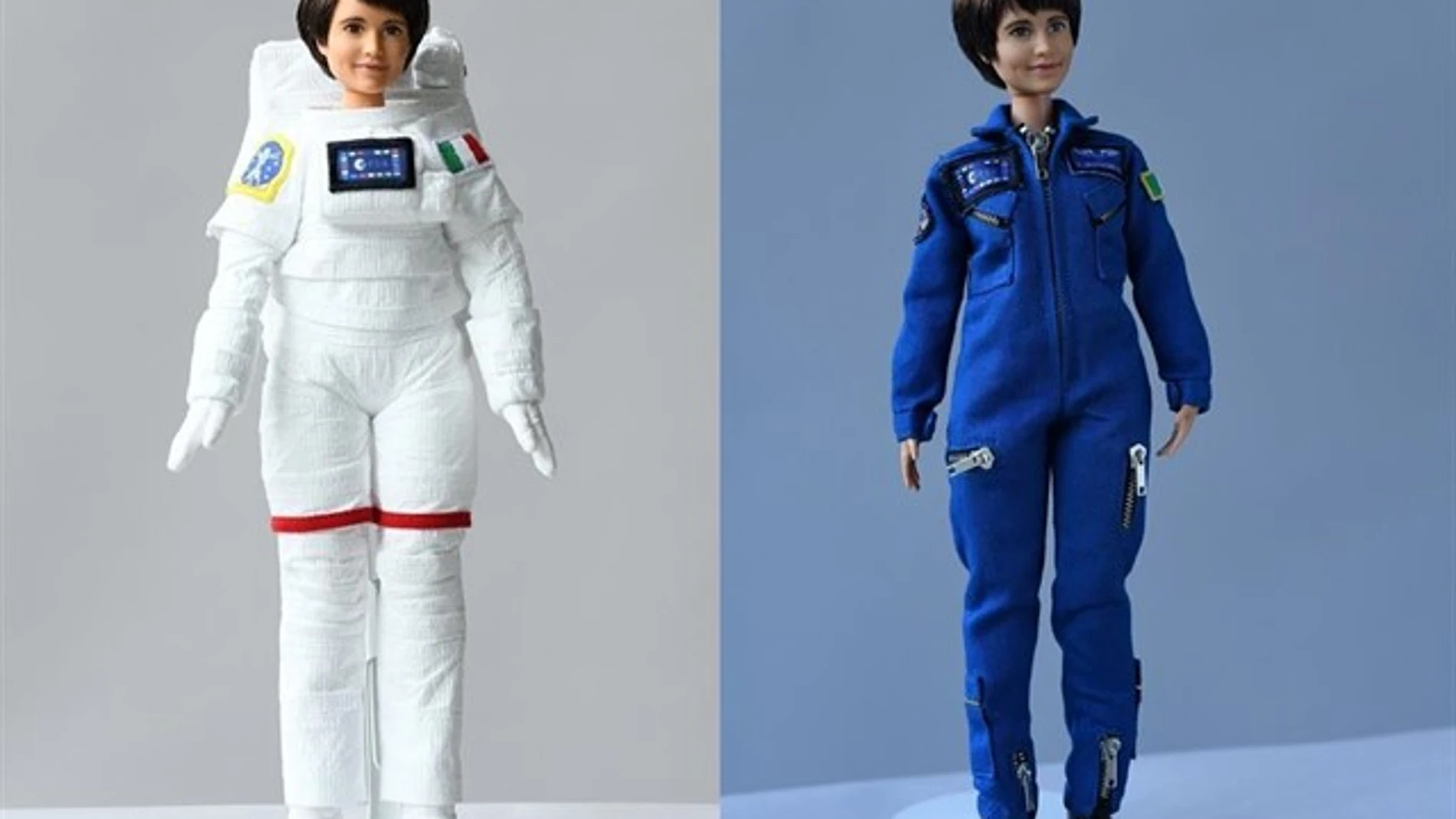Así es la primera Barbie astronauta, inspirada en la italiana Samantha Cristoforetti.