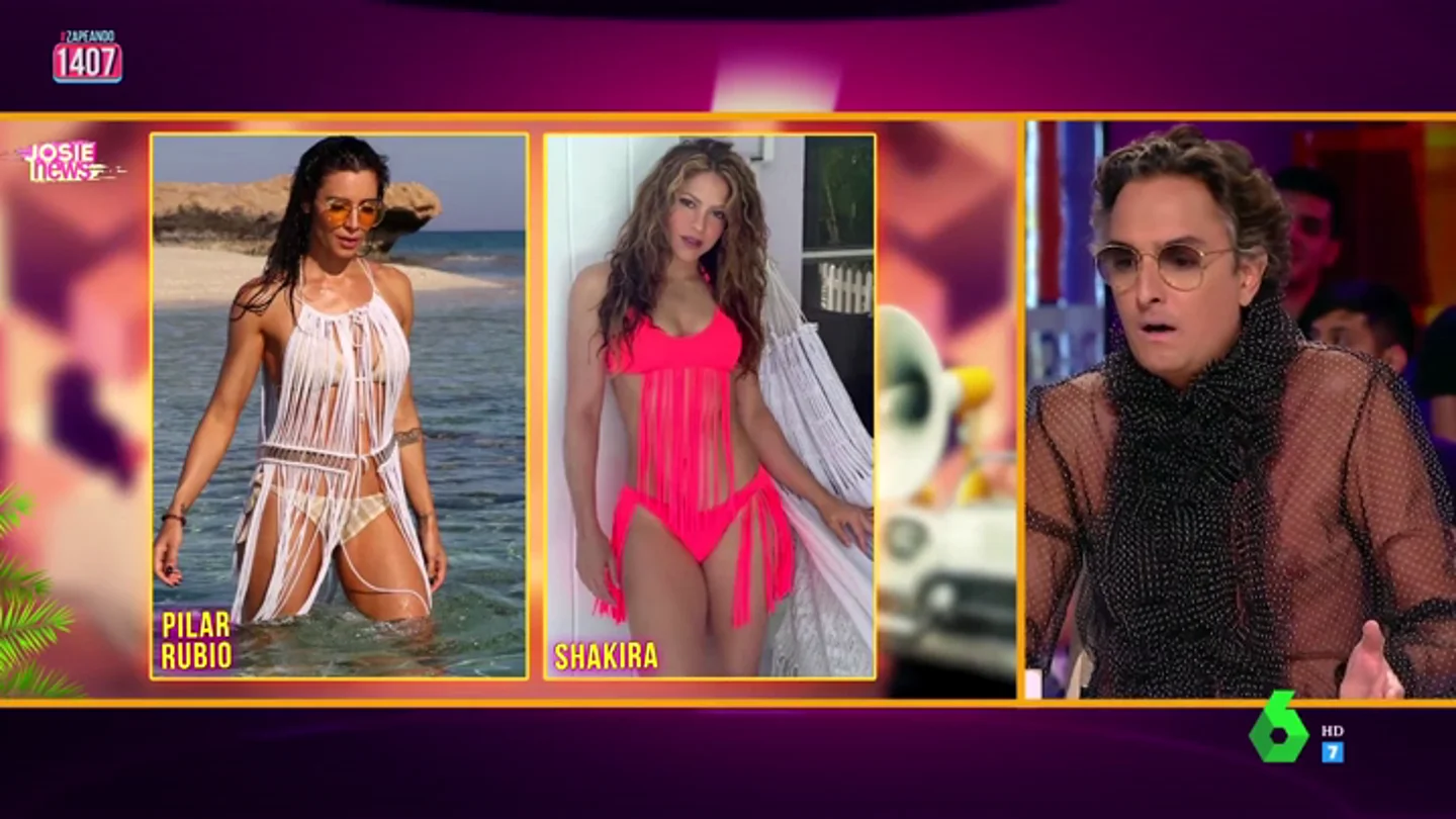 La contundente respuesta de Josie a los que acusan a Pilar Rubio de plagiar a Shakira: "¡Ábrete los chacras!" La contundente respuesta de Josie a los que acusan a Pilar Rubio de plagiar a Shakira: "¡Ábrete los chacras!"