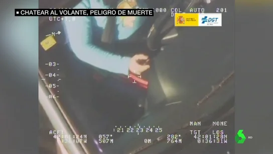 El uso del móvil al volante, la primera causa de accidente por distracción El uso del móvil al volante, la primera causa de accidente por distracción