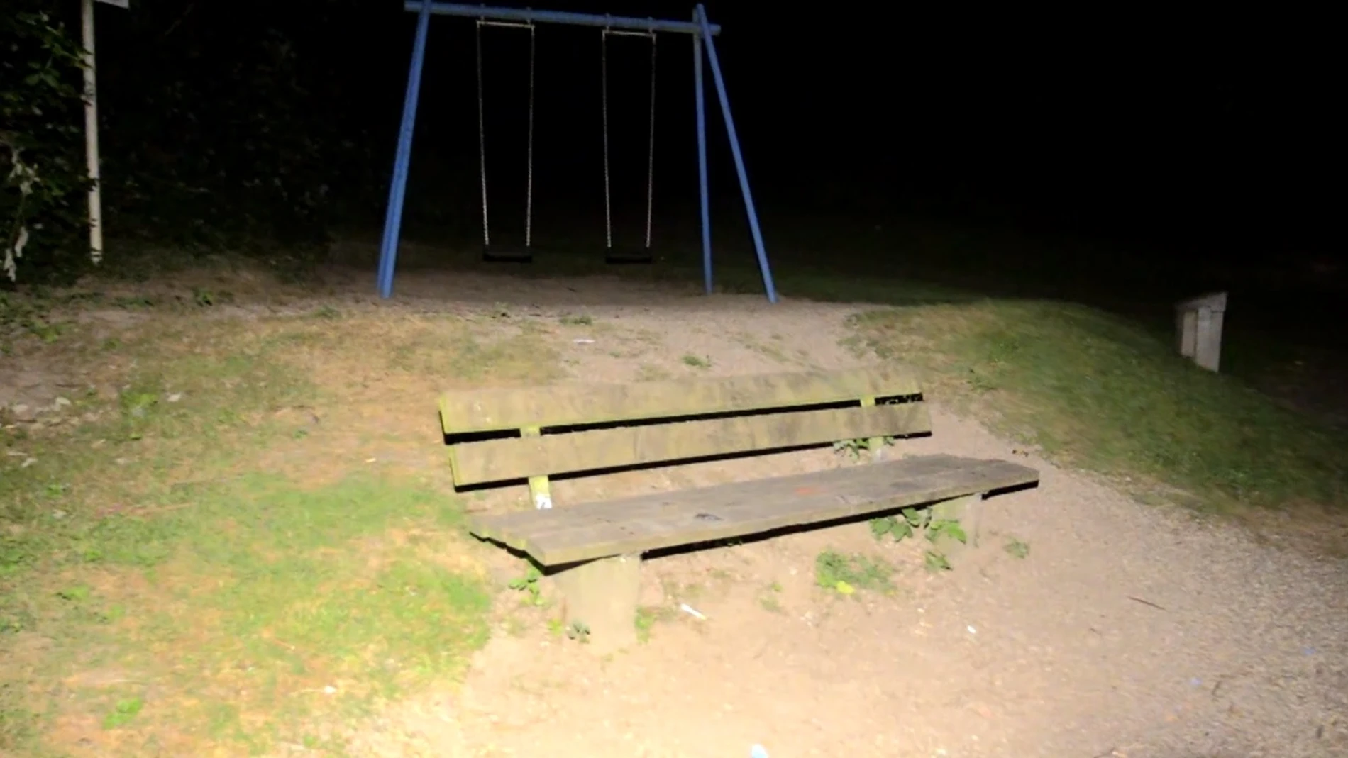 El parque en el que se produjo la agresión sexual en grupo en Mülheim, Alemania