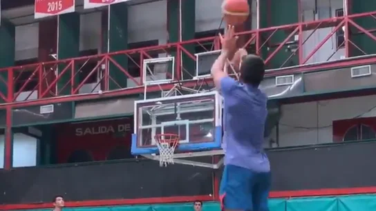 'Facu' Campazzo, entrenando 'Facu' Campazzo, entrenando