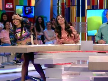 Cristina Pedroche y La Forte con Miki Nadal Cristina Pedroche y La Forte con Miki Nadal