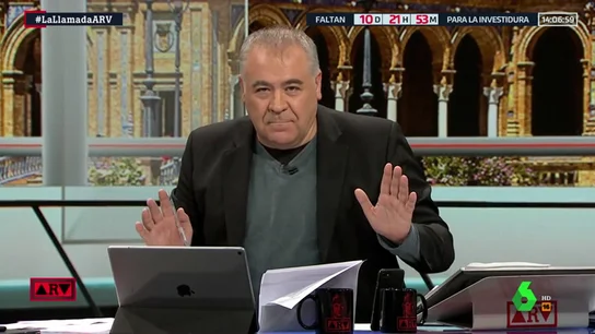 Ferreras responde al presentador de San Fermín por sus palabras sobre el caso de 'La Manada': "Violar no es un accidente" Ferreras responde al presentador de San Fermín por sus palabras sobre el caso de 'La Manada': "Violar no es un accidente"