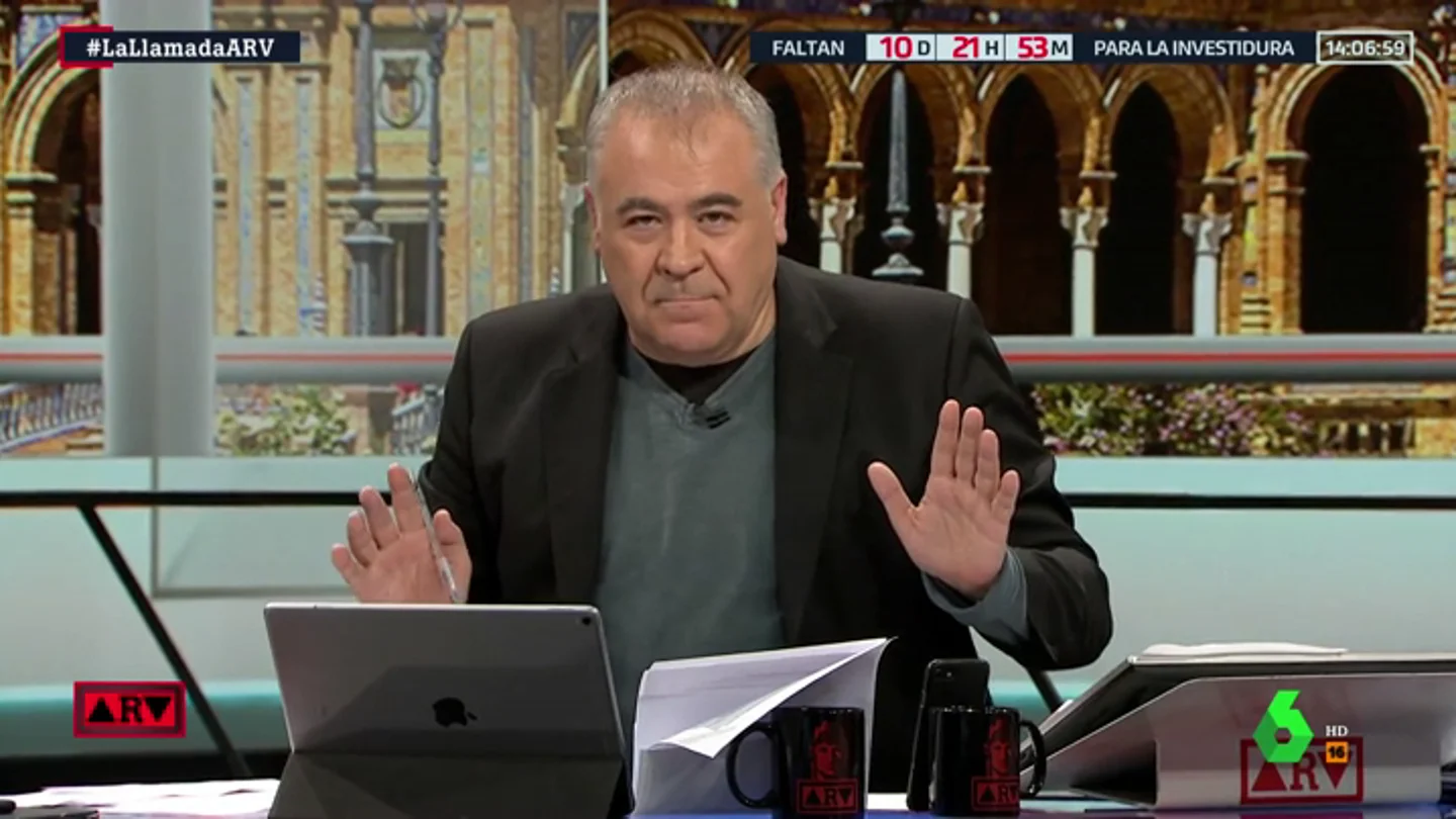 Ferreras responde al presentador de San Fermín por sus palabras sobre el caso de 'La Manada': "Violar no es un accidente" Ferreras responde al presentador de San Fermín por sus palabras sobre el caso de 'La Manada': "Violar no es un accidente"