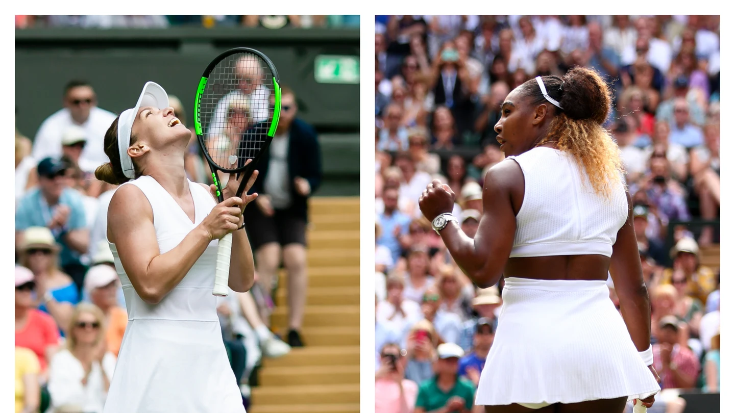 Simona Halep y Serena Williams Simona Halep y Serena Williams