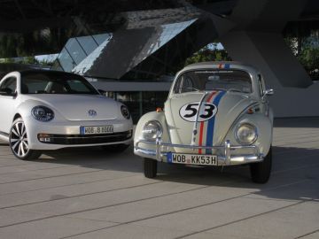 El Volkswagen Beetle comparte protagonismo con su nieto
