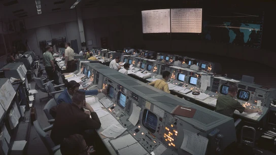 Sala de control de misiones espaciales la NASA Sala de control de misiones espaciales de la NASA