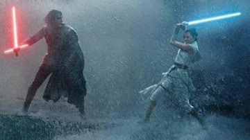 Daisy Ridley en su papel de Rey en la nueva trilogía de Star Wars