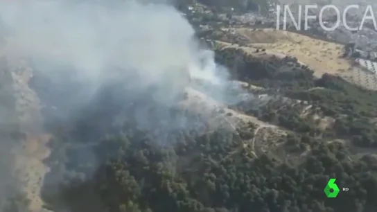 Detenida una mujer por provocar un incendio cerca de La Alhambra Detenida una mujer por provocar un incendio cerca de La Alhambra