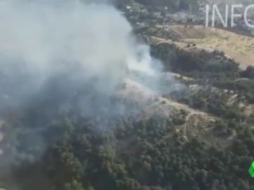 Detenida una mujer por provocar un incendio cerca de La Alhambra Detenida una mujer por provocar un incendio cerca de La Alhambra