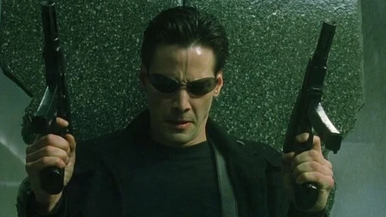 Neo, el protagonista de Matrix. Neo, el protagonista de Matrix.