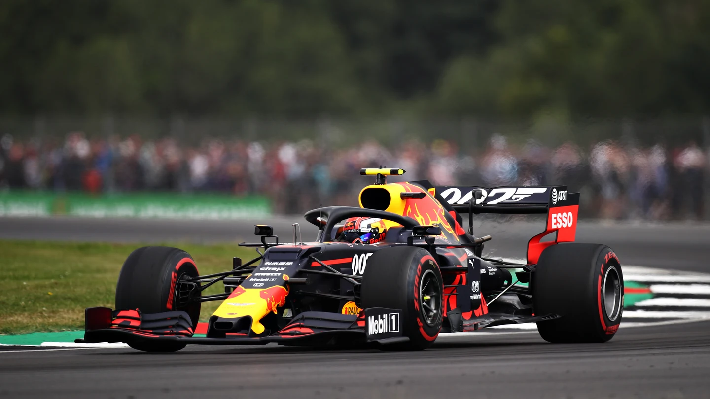 Pierre Gasly, durante los Libres 1 del GP de Gran Bretaña Pierre Gasly, durante los Libres 1 del GP de Gran Bretaña