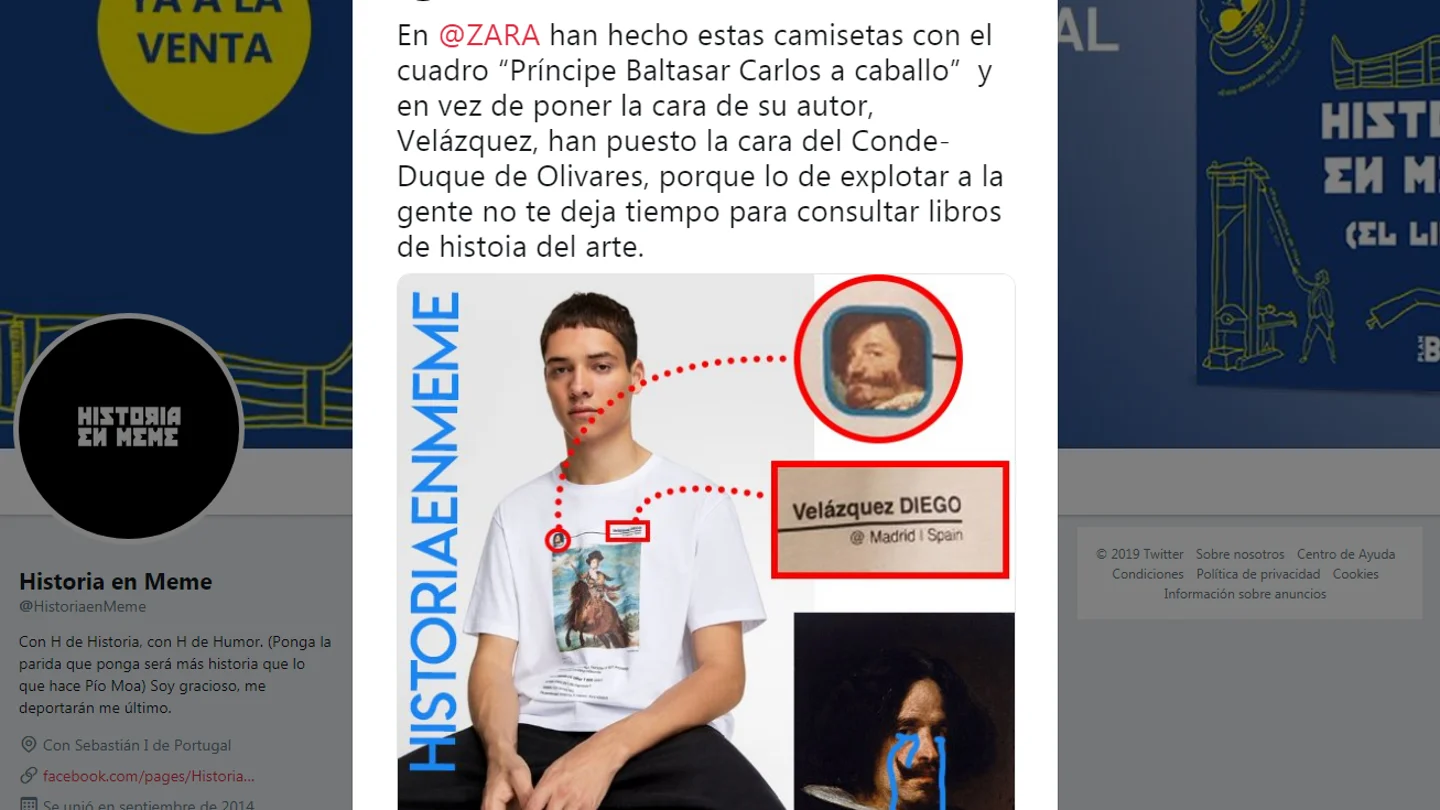Velázquez confundido con el Conde Duque de Olivares Velázquez confundido con el Conde Duque de Olivares