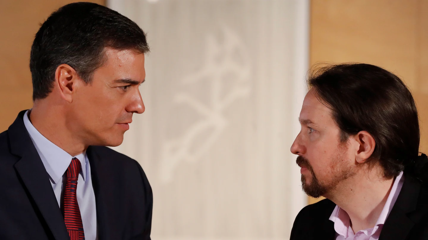 Pedro Sánchez y Pablo Iglesias Pedro Sánchez y Pablo Iglesias