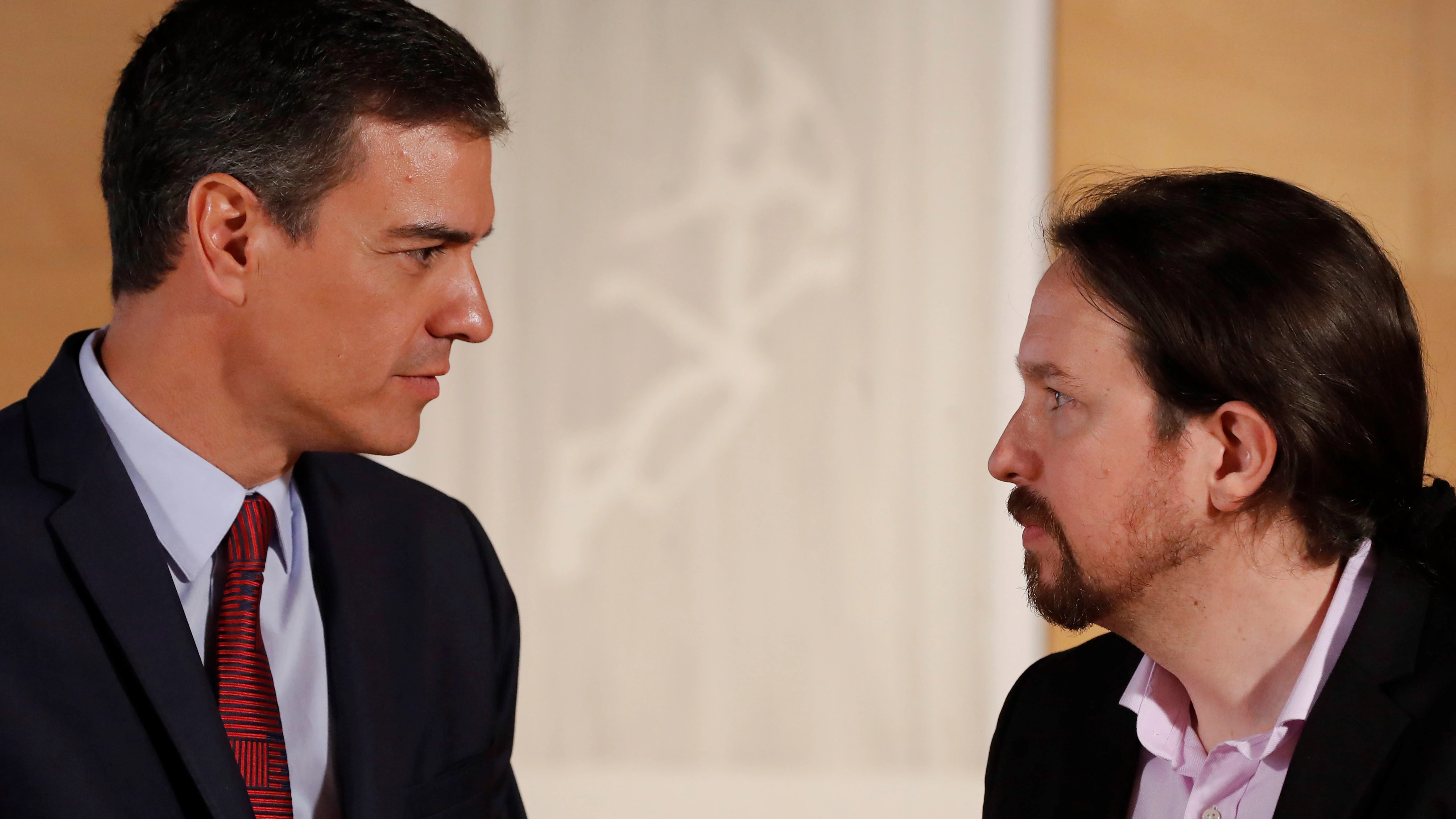 Pedro Sánchez y Pablo Iglesias