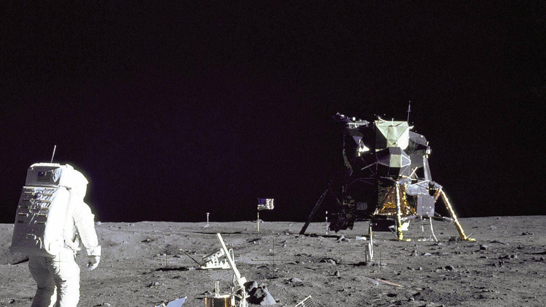 En el espacio no aparecen estrellas