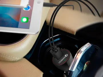 Cargador rápido para mechero del coche Cargador rápido para mechero del coche