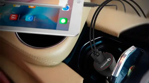 Cargador rápido para mechero del coche Cargador rápido para mechero del coche