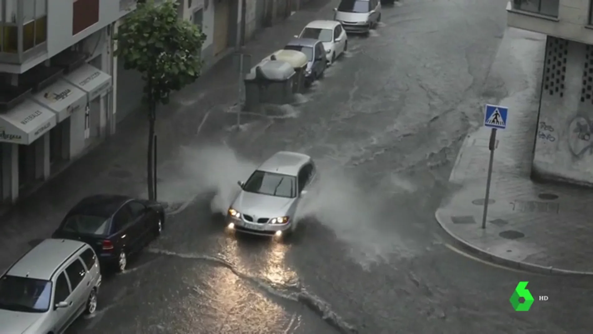Lluvias torrenciales en Galicia, Asturias y Castilla y León: hasta 20 litros por metro cuadrado en una hora