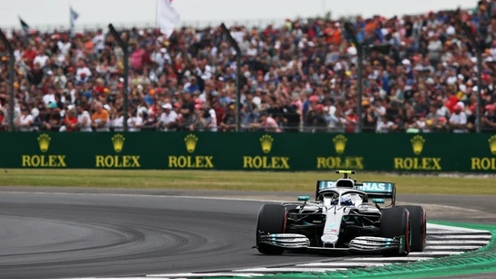 Valtteri Bottas rueda en Silverstone Valtteri Bottas rueda en Silverstone