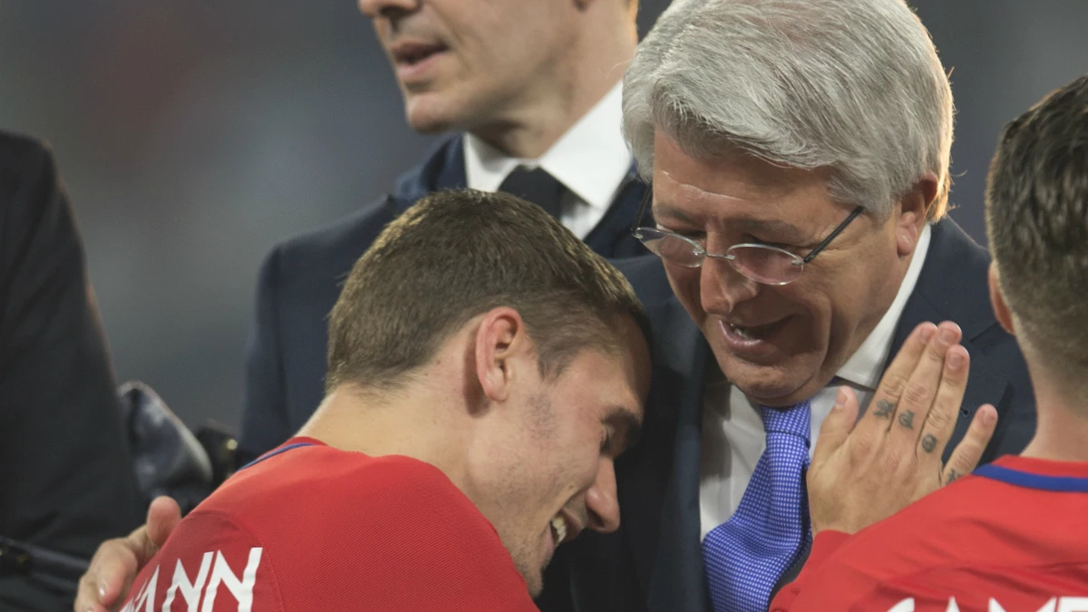 Cerezo, con Griezmann