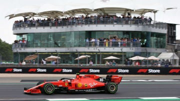 Charles Leclerc, en Silverstone