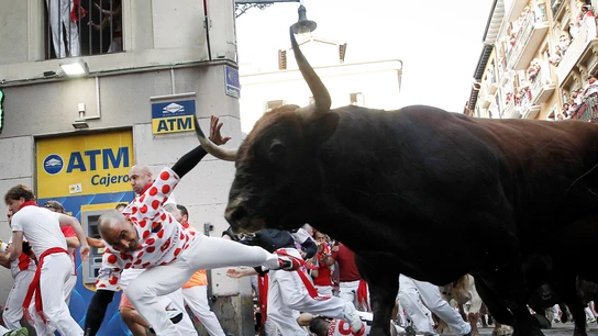 La Palmosilla debuta en San Fermín 2019 con un encierro veloz y limpio La Palmosilla debuta en San Fermín 2019 con un encierro veloz y limpio