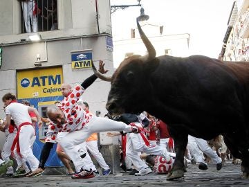 La Palmosilla debuta en San Fermín 2019 con un encierro veloz y limpio La Palmosilla debuta en San Fermín 2019 con un encierro veloz y limpio