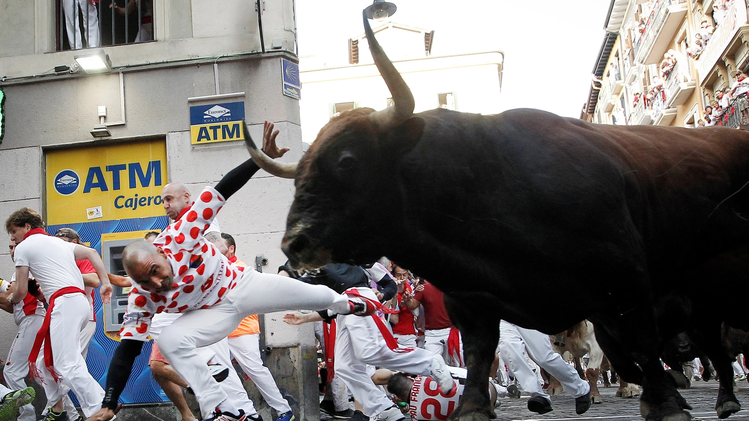 La Palmosilla debuta en San Fermín 2019 con un encierro veloz y limpio