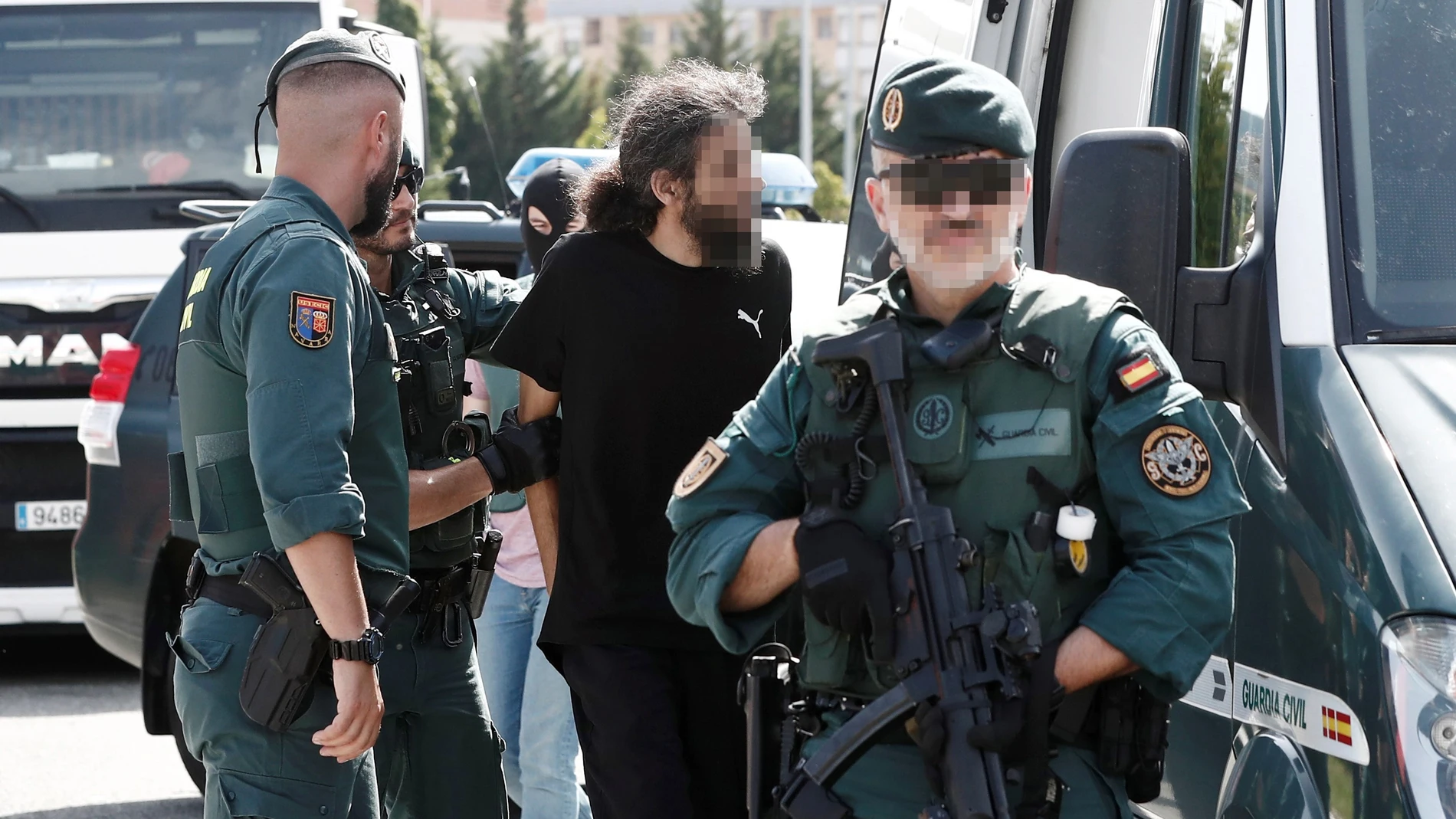 La Guardia Civil detiene en Pamplona a un exconvicto yihadista de 48 años