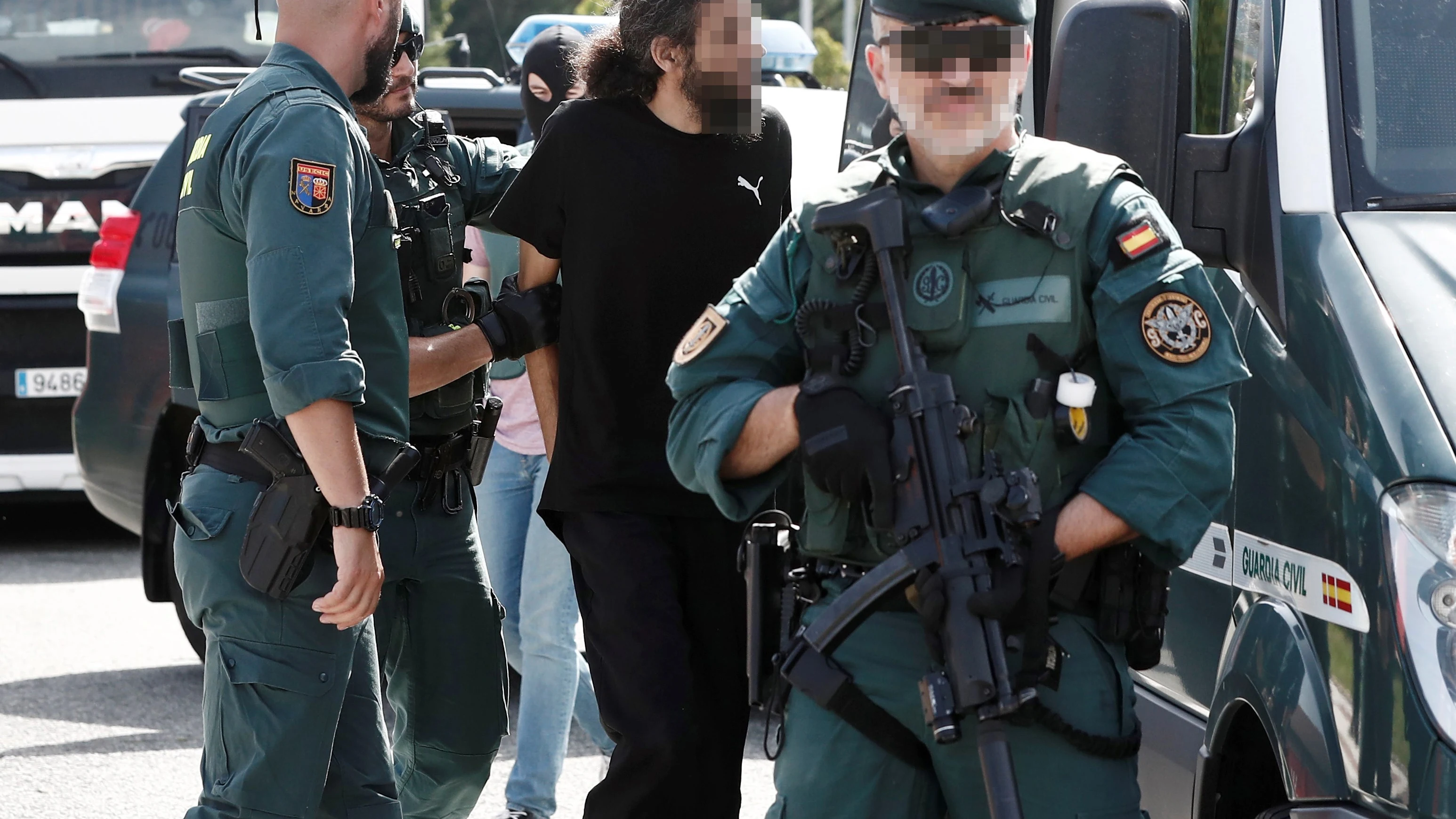 La Guardia Civil ha detenido este sábado en Pamplona a un exconvicto yihadista de 48 años