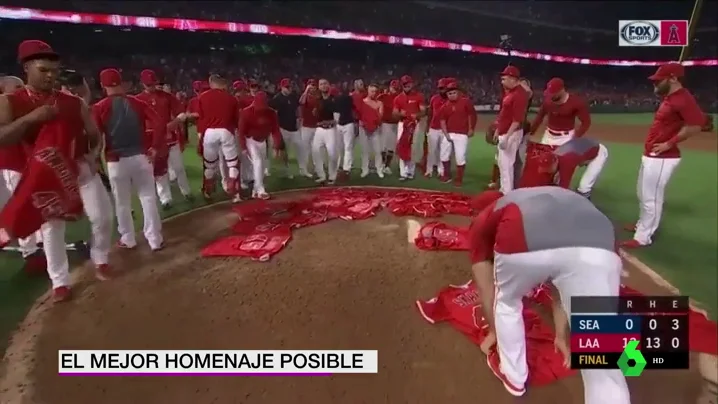 El emotivo homenaje de Los Angeles Angels a Tyler Skaggs: del saque de honor de su madre al partido perfecto