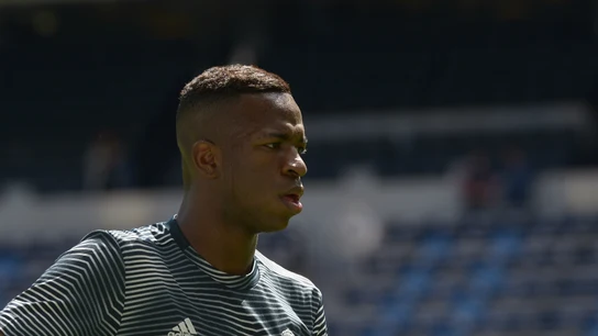 Vinicius, con el Real Madrid Vinicius, con el Real Madrid