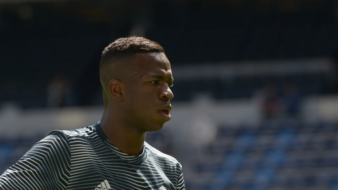 Vinicius, con el Real Madrid Vinicius, con el Real Madrid