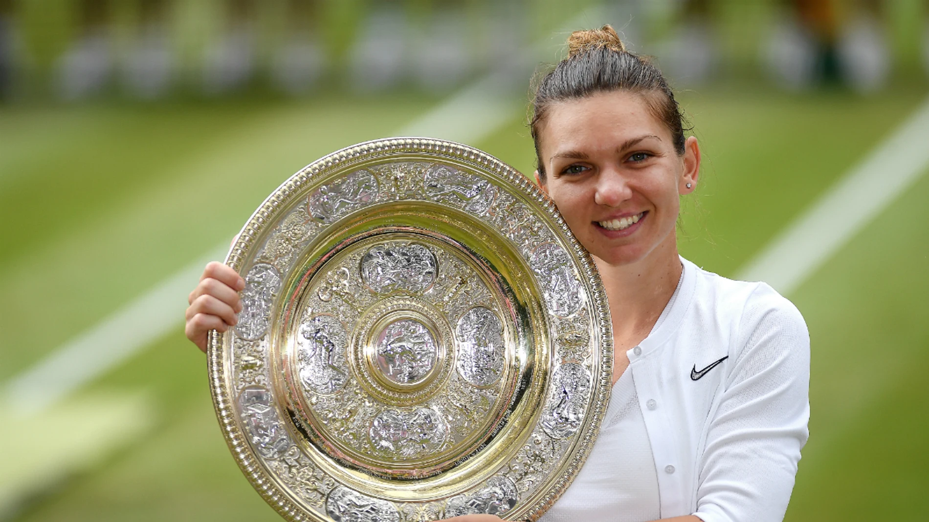 Simona Halep, campeona de Wimbledon