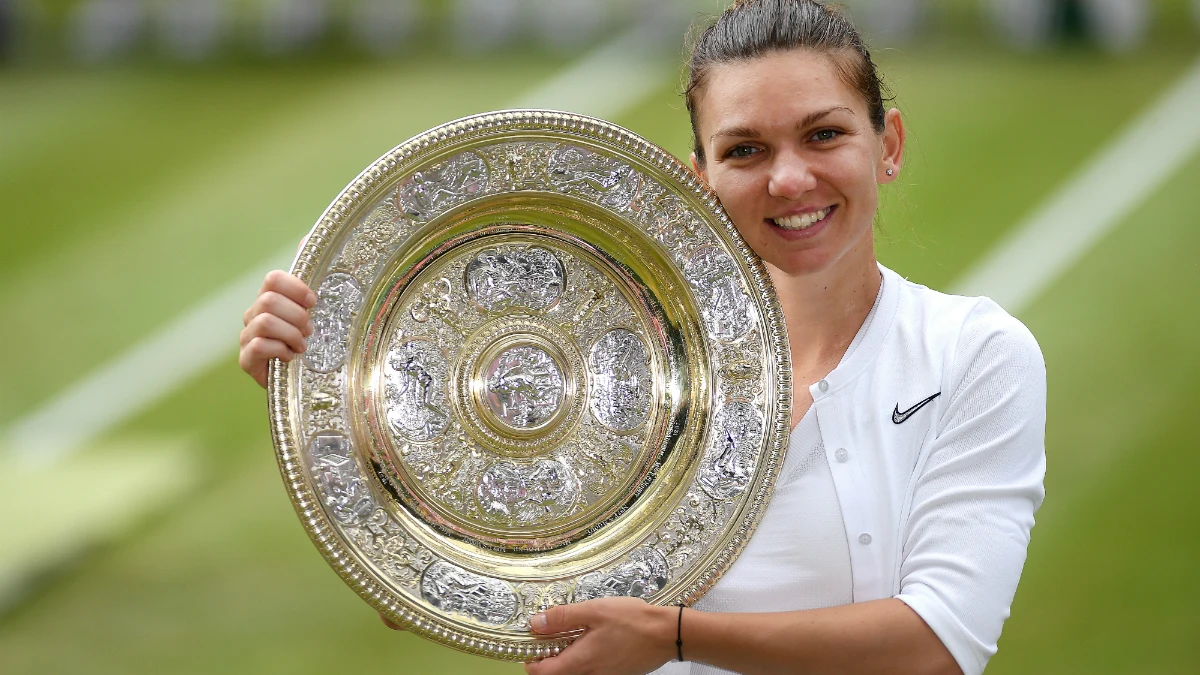 Simona Halep, campeona de Wimbledon