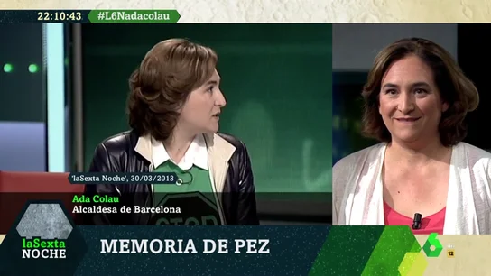 La alcaldesa de Barcelona, Ada Colau La alcaldesa de Barcelona, Ada Colau