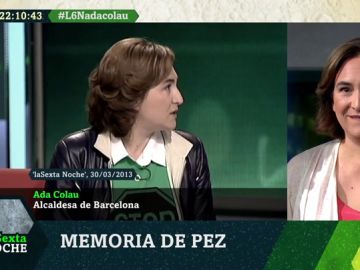 La alcaldesa de Barcelona, Ada Colau La alcaldesa de Barcelona, Ada Colau