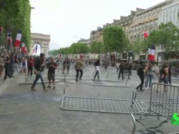 Disturbios en París Disturbios en París