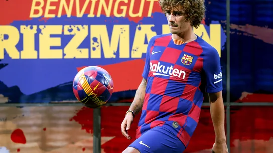 Griezmann es presentador de forma oficial como jugador del FC Barcelona Griezmann es presentador de forma oficial como jugador del FC Barcelona