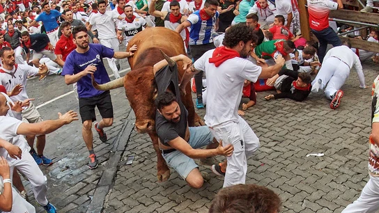 Último encierro de San Fermín 2019 Último encierro de San Fermín 2019