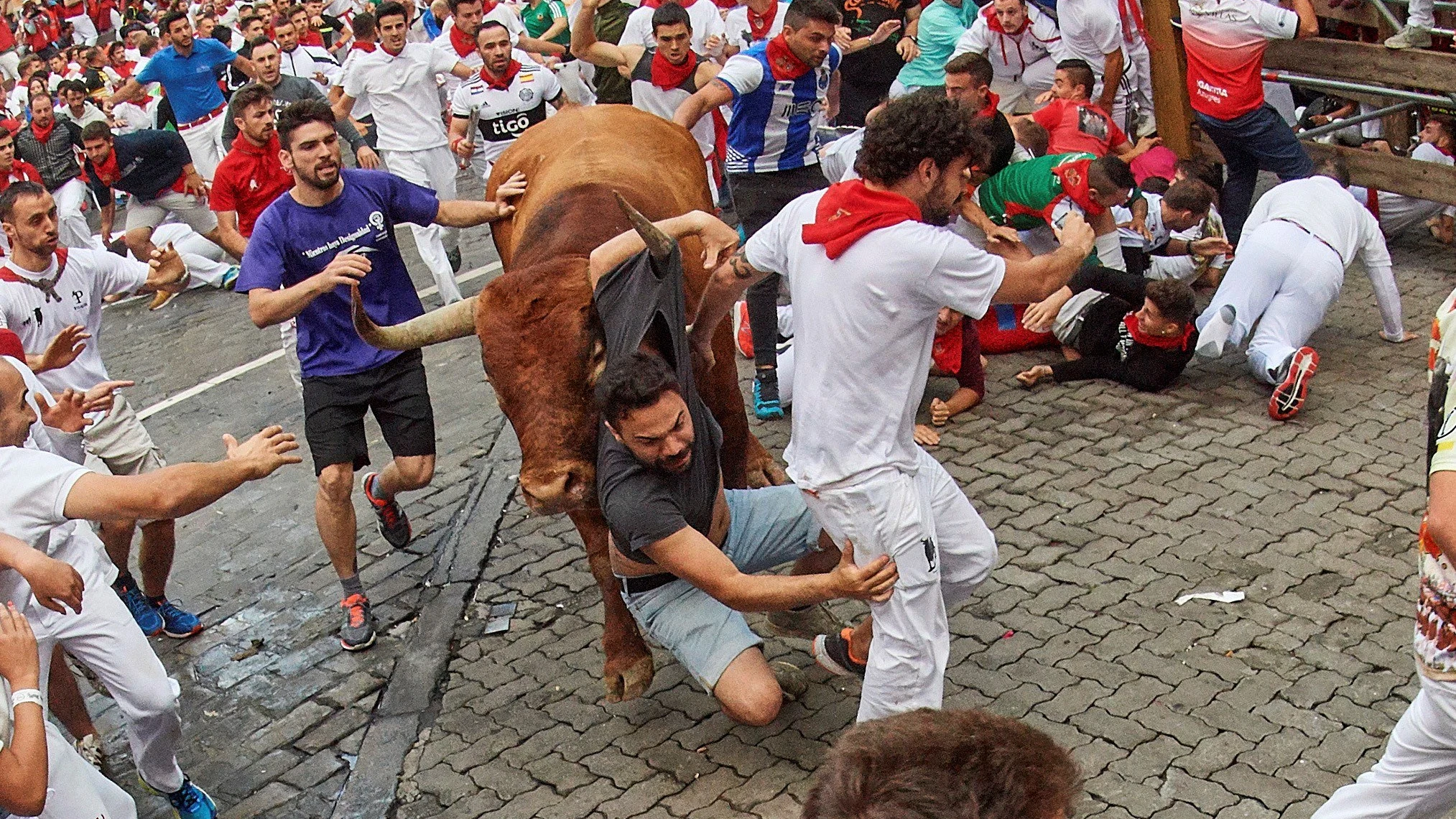 Último encierro de San Fermín 2019