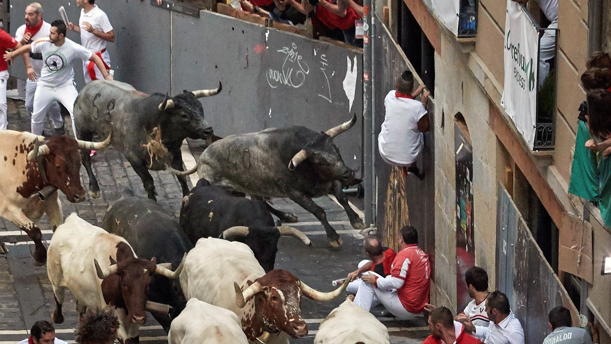 Octavo encierro de San Fermín 2019