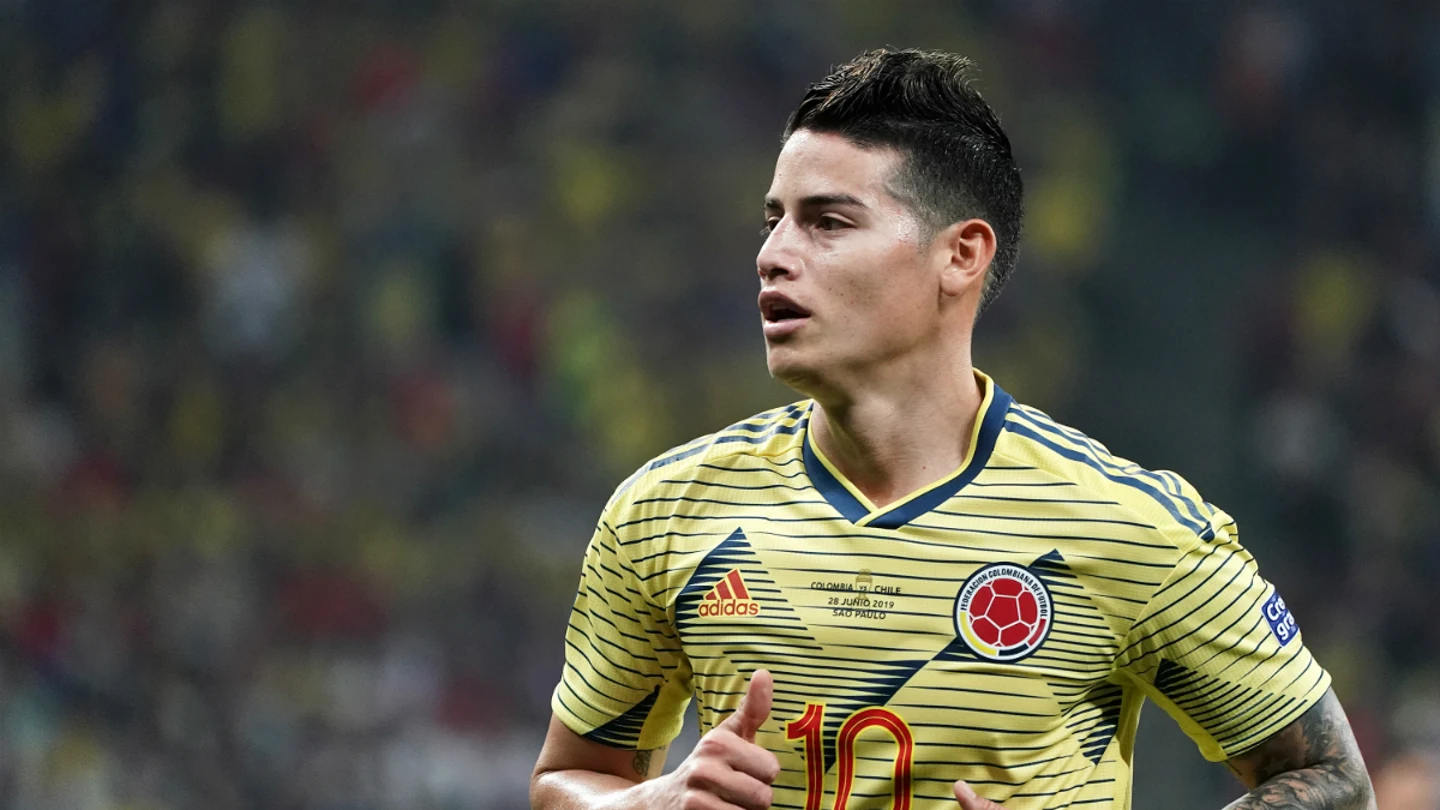 James Rodríguez, con Colombia James Rodríguez, con Colombia