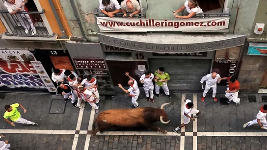 Último encierro de San Fermín 2019 Último encierro de San Fermín 2019