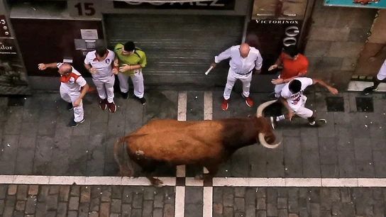 Último encierro de San Fermín 2019 Último encierro de San Fermín 2019