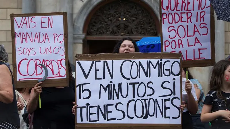 Protestas contra la Manada de Manresa